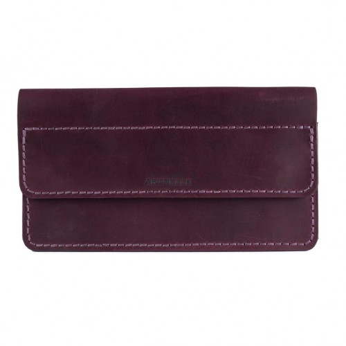 Кошелек - клатч Clutch марсала Crazy