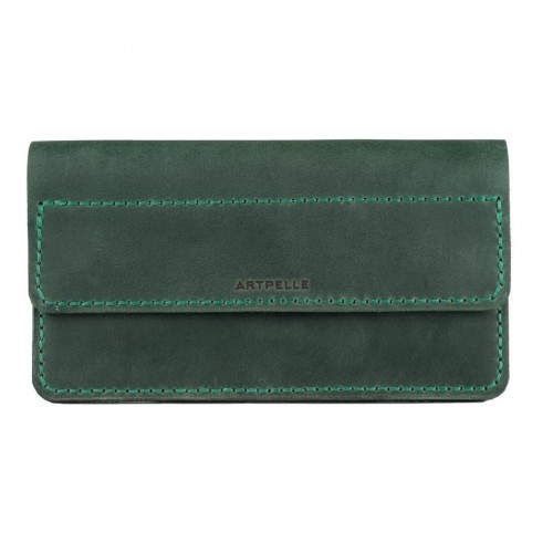 Кошелек - клатч Clutch зеленый Crazy 