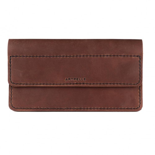 Кошелек - клатч Clutch коньяк Kaiser