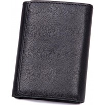 Кошелек Vintage 14467 кожаный Черный