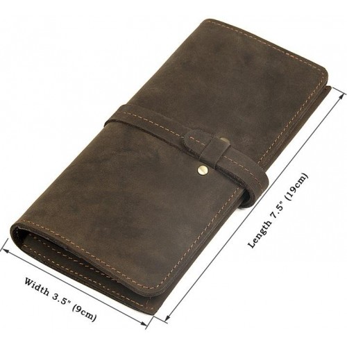 Кошелек Vintage 14473 винтажный стиль Коричневый