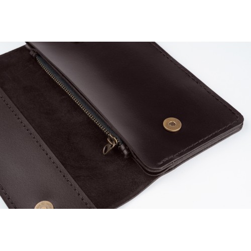 Кошелек - клатч Clutch шоколад Kaiser