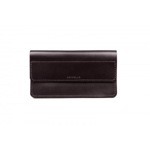 Кошелек - клатч Clutch шоколад Kaiser