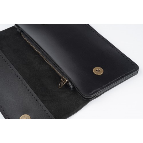 Кошелек - клатч Clutch черный Kaiser