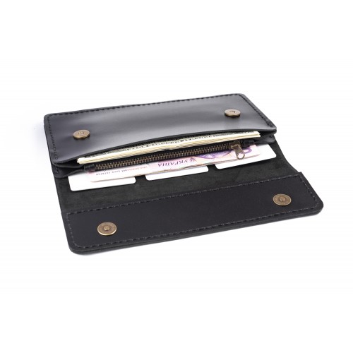 Кошелек - клатч Clutch черный Kaiser